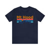 Mt Hood, Oregon Shirt - Mountain Sunset Unisex Mt Hood T-Shirt