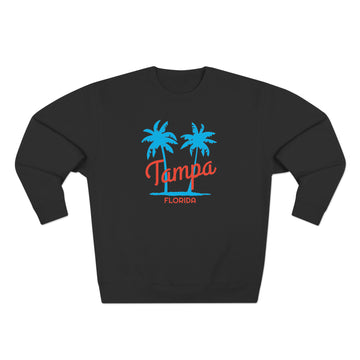 Premium Tampa, Florida Sweatshirt - Retro Unisex Sweatshirt - 0