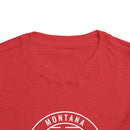 Montana Toddler T-Shirt - Retro Mountain Unisex Toddler Montana Shirt-12