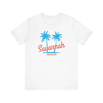 Buy white Savannah, Georgia T-Shirt - Unisex Savannah Shirt