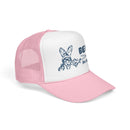 Bend, Oregon Ski Bunny Trucker Hat-10
