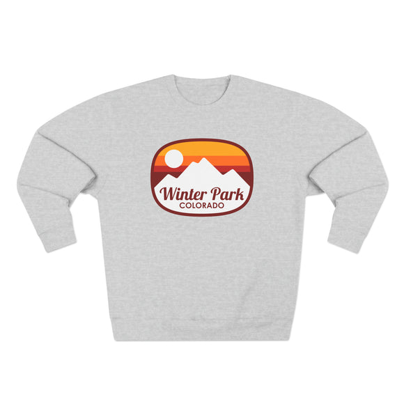 Premium Winter Park, Colorado Sweatshirt - Retro Unisex Sweatshirt