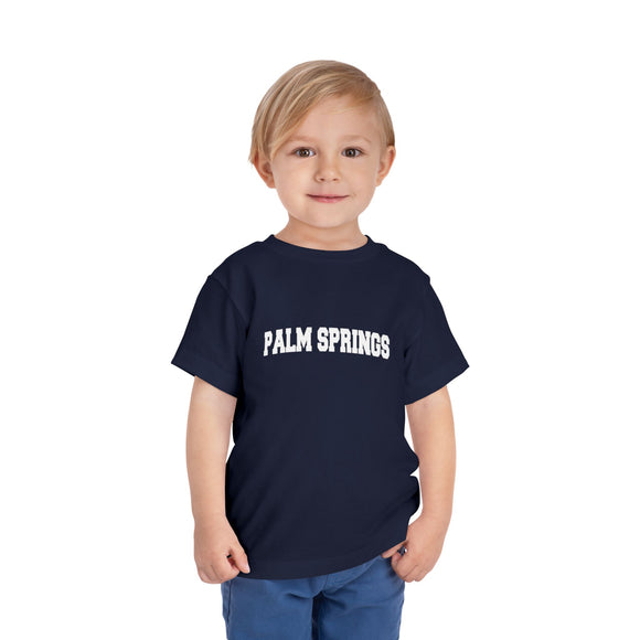 Palm Springs, California Toddler Graphic Tee - Kids Palm Springs Vacation T-Shirt
