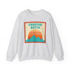 Retro Crested Butte, Colorado Sweatshirt, Mountain Sun Design, Unisex Crewneck, Gift for Outdoorsy Friends, Vintage Jumper