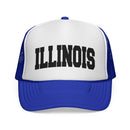 Illinois Retro Collegiate Style Trucker Hat-5