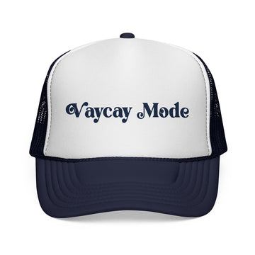 Buy dark-navy Vacay Mode Retro Trucker Hat