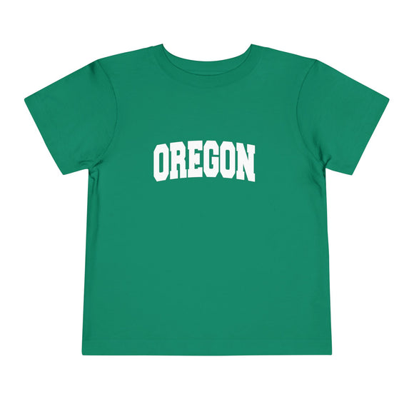 Oregon Toddler Graphic Tee - Kids Oregon Vacation Shirt