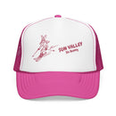 Sun Valley, Idaho Ski Bunny Foam Trucker Hat-1