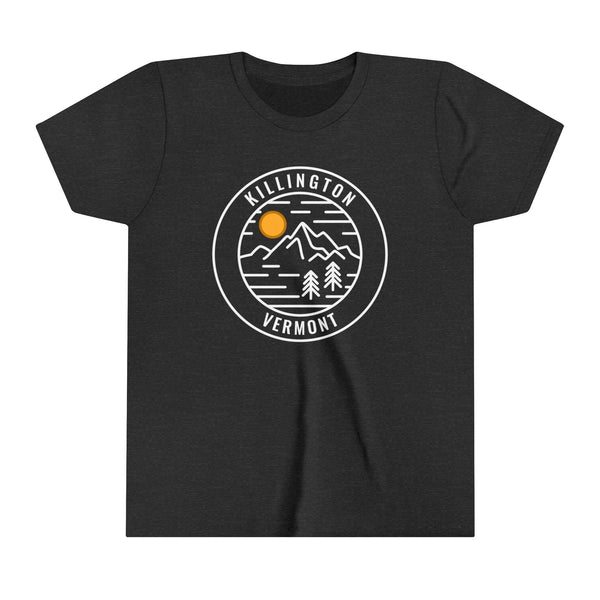 Killington, Vermont Youth Shirt - Retro Mountain Killington Kid's T-Shirt