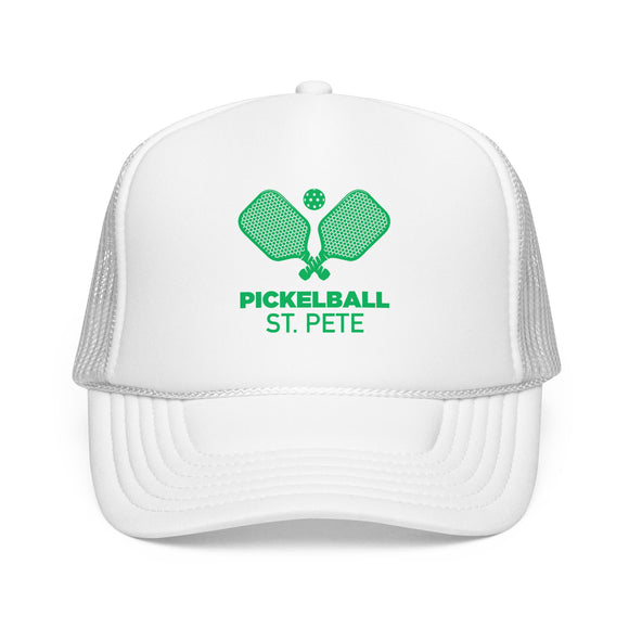 St. Pete, Florida Pickleball Trucker Hat - Foam St. Pete Cap