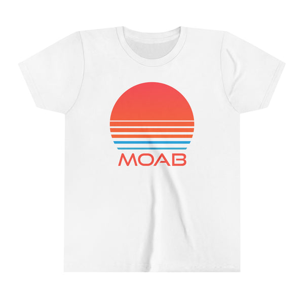Moab, Utah Youth Shirt - Retro 80s Moab Kid's T-Shirt
