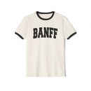 Banff, Canada Cotton Ringer Graphic Tee - Unisex Banff T Shirt, Vintage Style Tee, Men's/Women's Tee-2