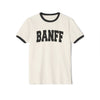 Banff, Canada Cotton Ringer Graphic Tee - Unisex Banff T Shirt, Vintage Style Tee, Men's/Women's Tee