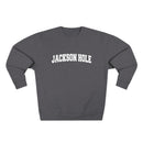 Premium Jackson Hole, Wyoming Retro Graphic Sweatshirt-1