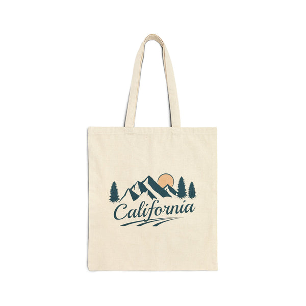 California Cotton Canvas Tote Bag - 15