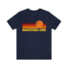 Basketball Dad T-Shirt - Retro Unisex Basketball Dad Shirt