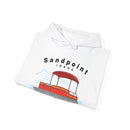 Sandpoint, Idaho Hoodie - Unisex Ski Lift Sandpoint-8
