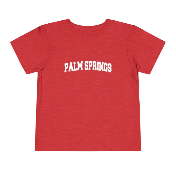 Palm Springs, California Toddler Graphic Tee - Kids Palm Springs Vacation T-Shirt