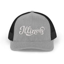 Illinois Snapback Trucker Cap - Embroidered Illinois Hat-4