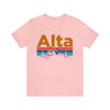 Alta, Utah Shirt - Mountain Sunset Unisex Alta T-Shirt