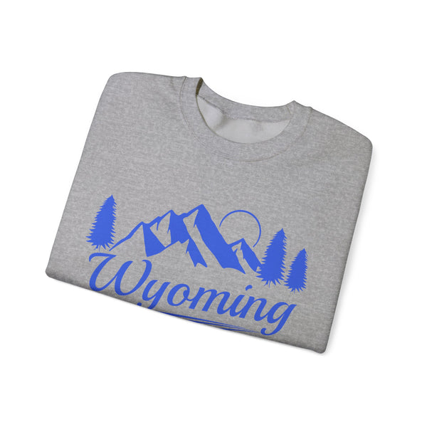 Wyoming Sweatshirt - Unisex Mountain Wyoming Sweatshirt