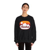 Alaska Sweatshirt - Unisex Retro Ombre Alaska Crewneck Sweatshirt