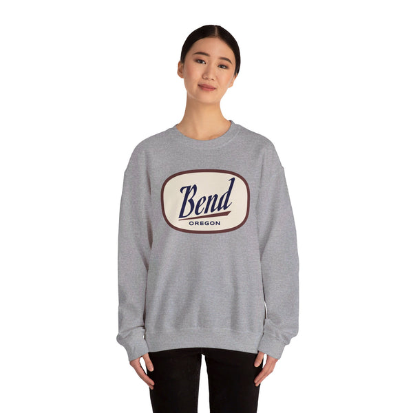 Bend, Oregon Sweatshirt - Unisex Retro Crewneck Bend Sweatshirt