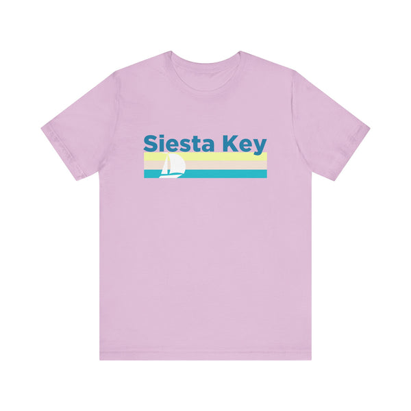 Siesta Key, Florida T Shirt - Sailboat Graphic Tee