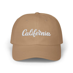Buy khaki California Dad Hat - Embroidered California Classic Dad Cap