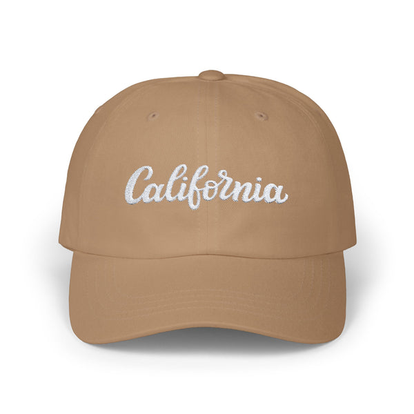 California Dad Hat - Embroidered California Classic Dad Cap