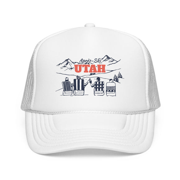 Utah Après-ski Trucker Hat — Foam Mesh Cap