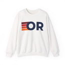 Oregon Retro Sweatshirt | Retro Stripes Oregon-1