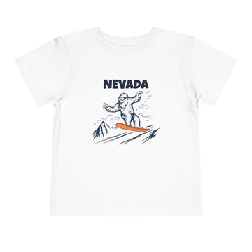 Nevada Yeti Snowboard Toddler Tee - 0