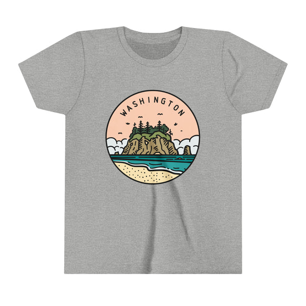 Washington Youth T-Shirt - Unisex Kids Washington Shirt