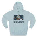 Golden, Colorado Hoodie - Retro Mountain Unisex Sweatshirt-4