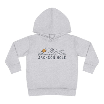 Jackson Hole, Wyoming Toddler Hoodie - Unisex Jackson Hole Toddler Sweatshirt - 0