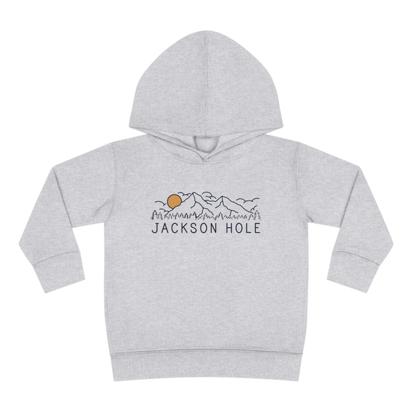 Jackson Hole, Wyoming Toddler Hoodie - Unisex Jackson Hole Toddler Sweatshirt