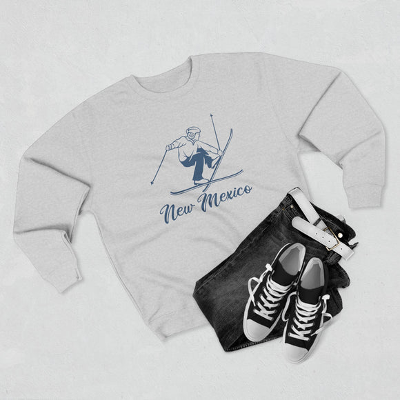 Premium New Mexico Vintage Snow Ski Sweatshirt