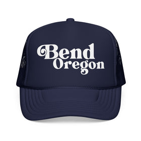 Bend, Oregon Trucker Hat - Foam Bend Cap