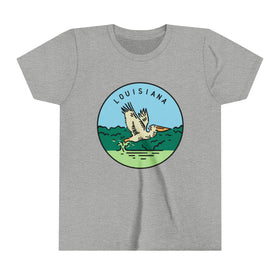 Louisiana Youth T-Shirt - Unisex Kids Louisiana Shirt