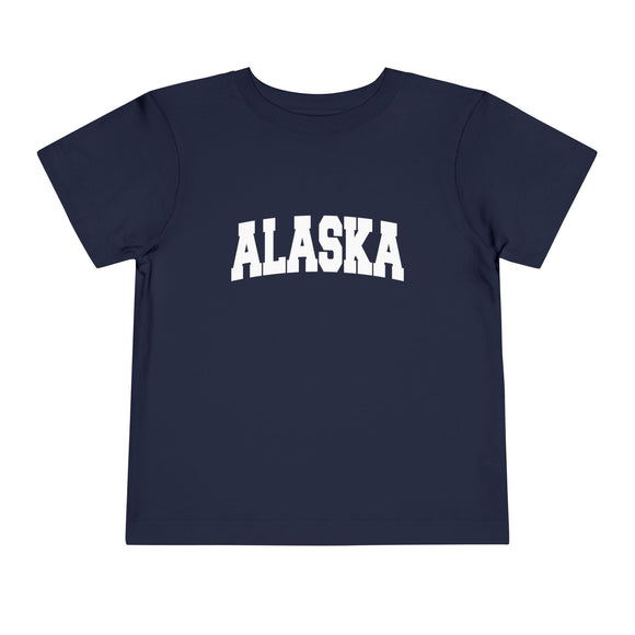 Alaska Toddler Graphic Tee - Kids Alaska Vacation T-Shirt