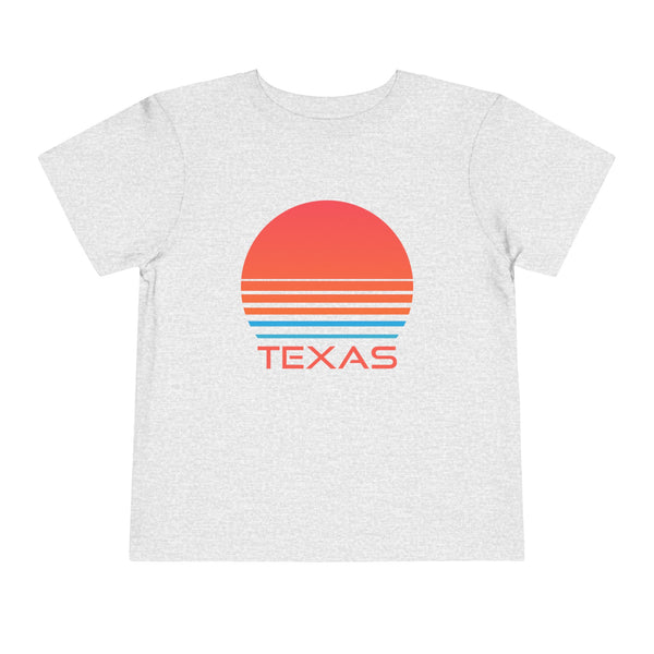 Texas Toddler T-Shirt - Retro 80s Unisex Toddler Texas Shirt