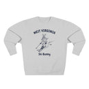 Premium West Virginia Ski Bunny Sweatshirt-3