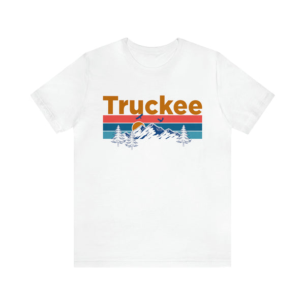 Truckee, California Shirt - Mountain Sunset Unisex Truckee T-Shirt