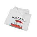 Green Lake, Wisconsin Hoodie - Unisex Ski Lift Green Lake-11