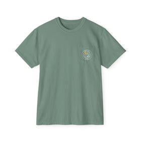 Park City, Utah Pocket Tee Shirt, Garment-Dyed Shirt, Mountain Graphic Tee, Comfort Colors