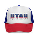 Utah Stars and Stripes Trucker Hat | Patriotic State Flag Cap-1