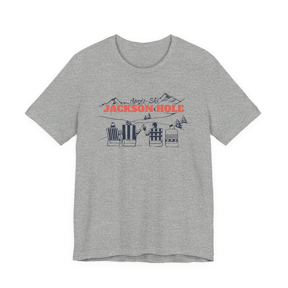 Jackson Hole, Wyoming Après-ski T-Shirt - Vintage Mountain Graphic Tee