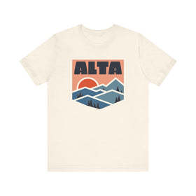 Alta, Utah T Shirt - Retro Graphic Tee