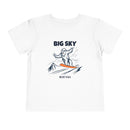 Big Sky, Montana Yeti Snowboard Toddler Tee-2